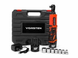 Klucz Grzechotka Elektryczna 12V VORSTEN 3/8