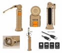 Latarka Warsztatowa Led Akumulatorowa Z Magnesem Robocza USB 5W1