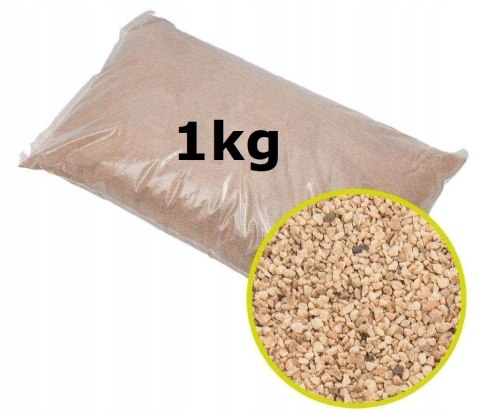 Ścierniwo piasek z Łupin Orzecha Włoskiego do piaskowania 0,20-0,45mm 1KG